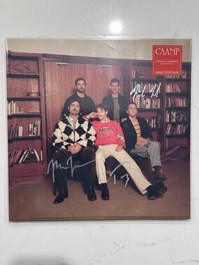 Caamp Copper Changes Colors 180g Black Vinyl with Signed poster AUTOGRAPHED #4